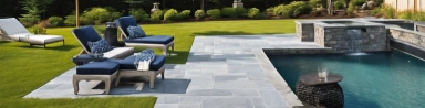 Chatham Blue Granite Pavers &dash; Elegant and durable paving stones for outdoor landscaping